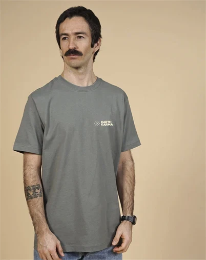 Elsk - Earth Karma Brushed T-shirt - Castor Gray 